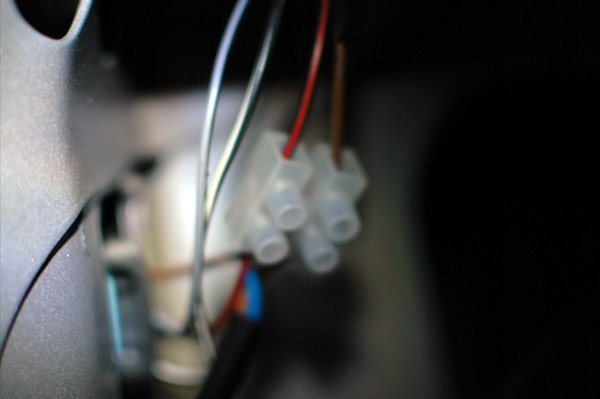 Verkabelung für das Rücklicht des Fahrradträgers