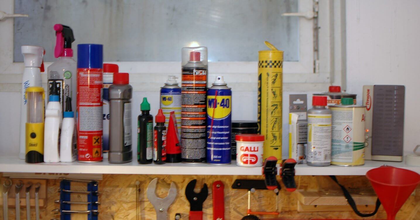 fetten, schmieren, ölen, pflegen