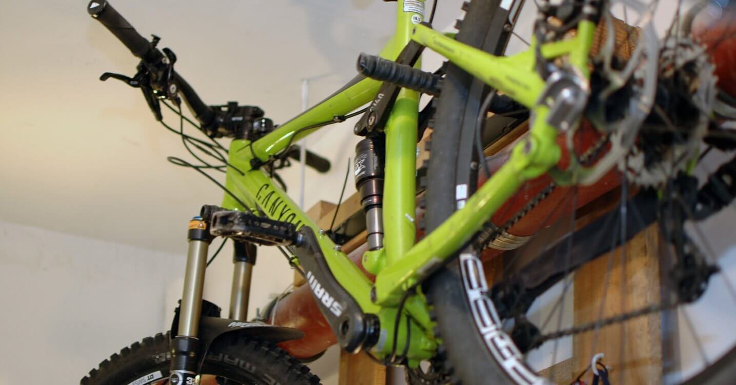 Fahrrad aufhängen