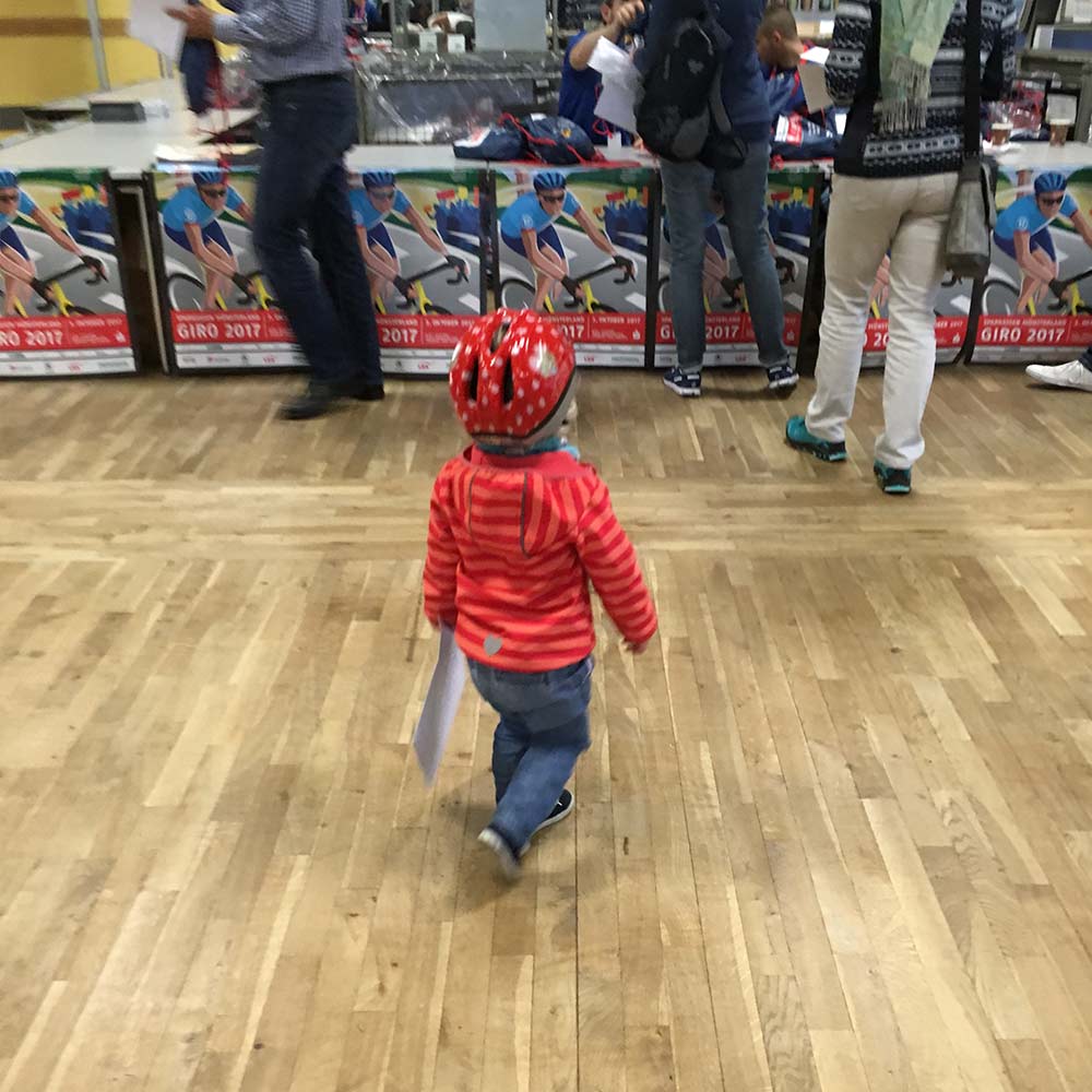 Startunterlagen abholen