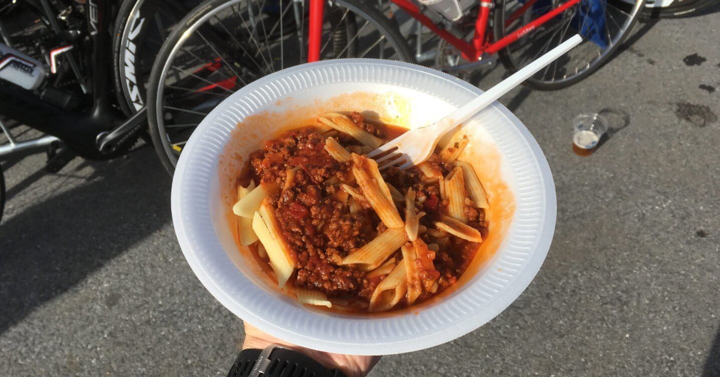 Pasta-Party beim Münsterland Giro 2018