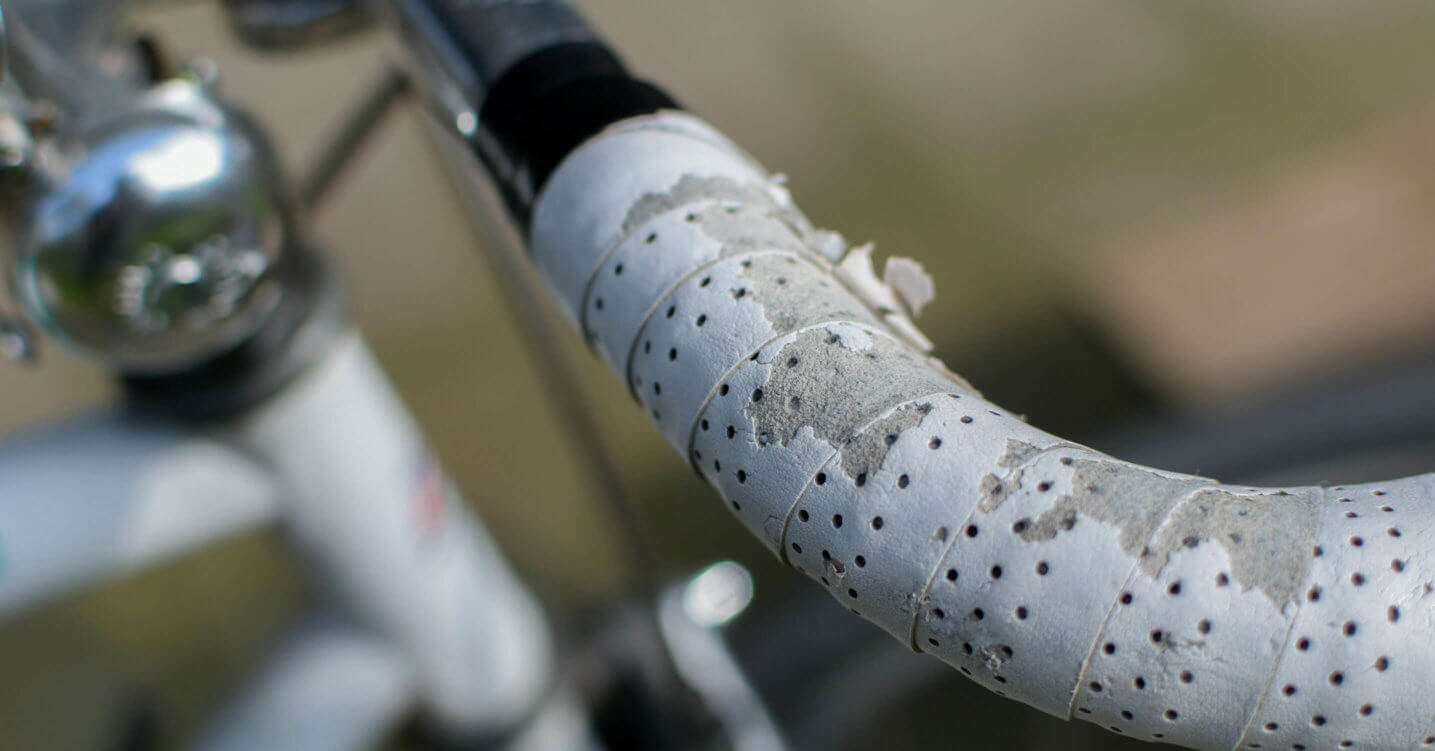 verschlissenes Lenkerband