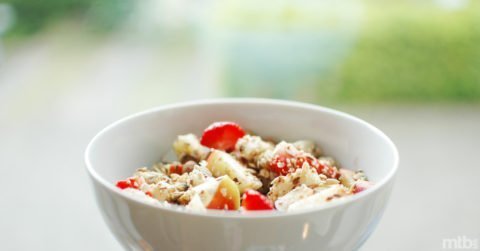 Das perfekte Müsli für die Mountainbike-Tour