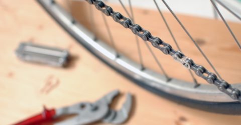 Kettenschloss öffnen